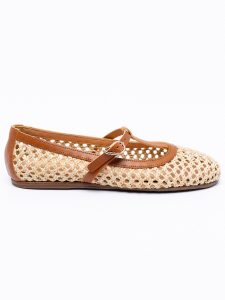 AERATI Raffia Flats