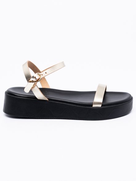 IRIDA Δερμάτινα Flatforms