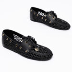 PLIARIA Raffia Boat Loafers