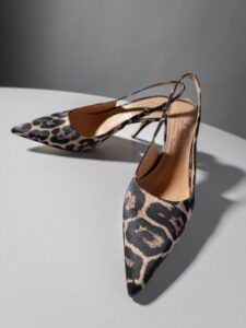 Leopard Slingback Γόβες