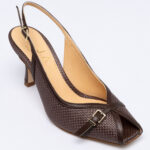 Raffia Peep-toe Γόβες
