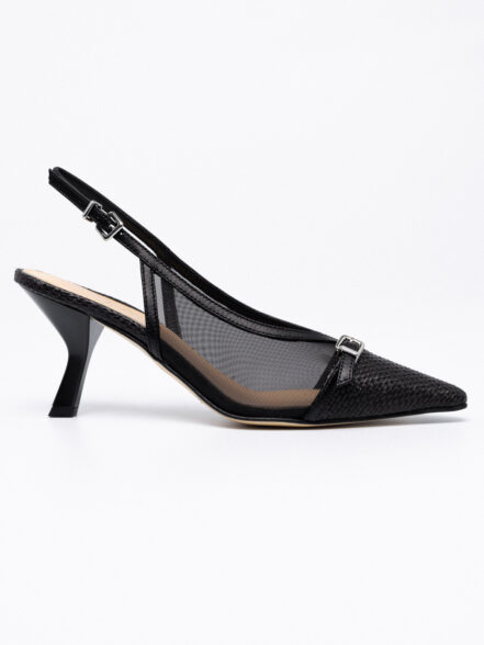 Slingback Γόβες με διαφάνεια