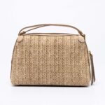ALIFA Raffia Τσάντα Χειρός