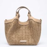 DUA medium raffia bag