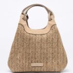 DUA medium raffia bag