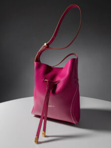 SIENNA Leather Bucket Bag