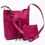 SIENNA Leather Bucket Bag