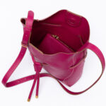SIENNA Leather Bucket Bag