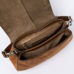 HELENA Suede-leather Shoulder Bag