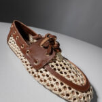 PLIARIA Raffia Boat Loafers