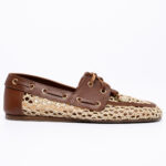 PLIARIA Raffia Boat Loafers