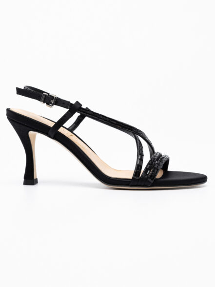 Crystal Heeled Sandals