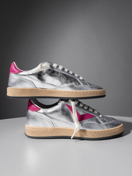 Metallic Δερμάτινα Sneakers