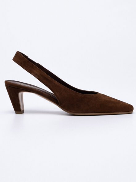 Καστόρινες Slingback Γόβες