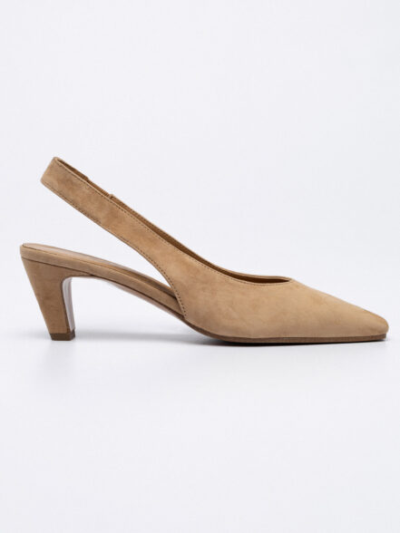 Καστόρινες Slingback Γόβες