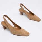 Καστόρινες Slingback Γόβες