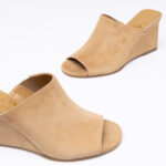 Suede-Leather Mules