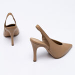 Leather Slingback Pumps