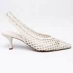 Δερμάτινες slingback γόβες