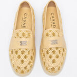 Passage raffia loafers