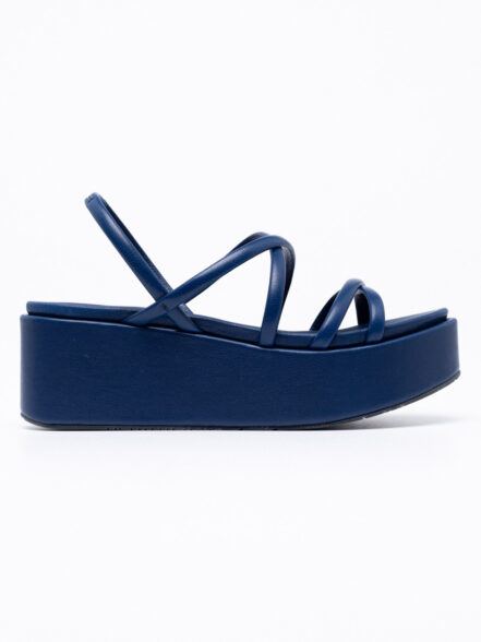 NINOSKA Δερμάτινα flatforms