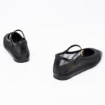 Mesh Mary-jane Flats