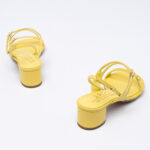 Leather strapped sandals