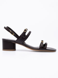 Leather strapped sandals