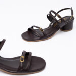 Leather strapped sandals