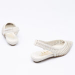 Δερμάτινα perforated slingbacks