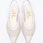 Δερμάτινα perforated slingbacks