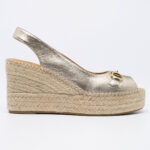 Pee-Toe wedge slingbacks