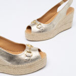Wedge espadrilles slingbacks