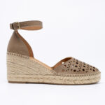 Δερμάτινες espadrille πλατφόρμες