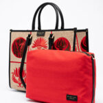 ATHENA LIBERTY raffia tote bag