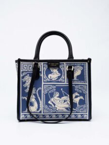 Athena agora fabric tote bag