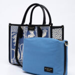 Athena agora fabric tote bag