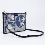 Athena fabric clutch bag