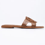 Croco Δερμάτινα slides